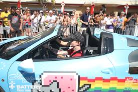 Sticking it to the man, he bought five new cars and burned down his purrari to ashes. Cat And Mouse Deadmau5 Selling Purrari Car For 380 000 Rolling Stone