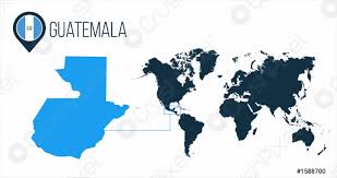 Schau dir unsere auswahl an guatemala street map an, um die tollsten einzigartigen oder spezialgefertigten, handgemachten stücke aus unseren shops zu finden. Guatemala Karte Auf Einer Weltkarte Mit Flagge Und Kartenzeiger Oder Stock Vektorgrafi Crushpixel