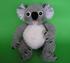 Koala Pdf Crochet Pattern English Only Etsy Crochet Patterns Crochet Bear Crochet Amigurumi