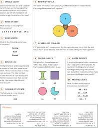 Themed crossword puzzles with a human touch. Can You Solve These Mensa Puzzles Scientific American