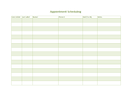 The free excel calendar template on this page was one of. Telecharger Gratuit Appointment Scheduling Template