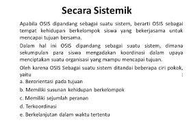 Secara etimologi organisasi berasal dari kata organ yaitu struktur atau susunan tubuh yang terdiri dari kepala, badan dan kaki. Sejarah Keorganisasian Osis Ppt Download
