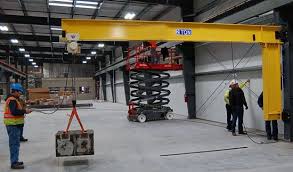 Floor Mounted Jib Crane Pillar Jib Crane Stable Jib Crane High Safety In 2020 Cranes For Sale Crane Safety Floor