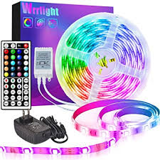 Sign up for free today! Buy Led Strip Lights Wrrlight 16 4ft Rgb Led Light Strip 5050 Led Tape Lights Color Changing Led Strip Lights With Remote For Home Lighting Kitchen Bed Flexible Strip Lights For Bar Home