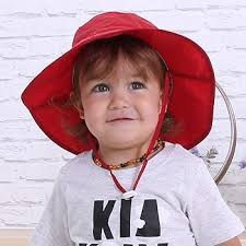 Ami & Li tots Baby Sun Hat Super Light Child Adjustable Ultra Thin  Breathable Bucket Hat for Girls Boys Infant Child Toddler UPF 50, light red  : Amazon.de: Fashion