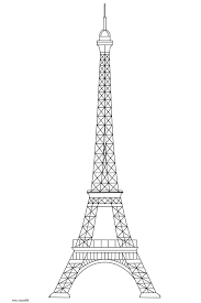 .un dessin de tour eiffel, de façon simple et facile, mais avant de voir le tutoriel de notre dessin, il le nom de tour eiffel vient de son créateur, qui est un ingénieur qui s'appelle gustave eiffel (1832. Epingle Sur Coloration Imprimable