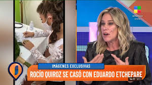 Jun 28, 2021 · toda la intimidad del casamiento de rocío quiroz y eduardo etchepare luego de muchos contratiempos, la pareja dio el sí. Exclusivo Rocio Quiroz Se Caso En Secreto Con Eduardo Etchepare Youtube