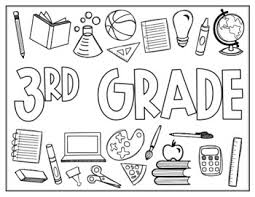 This collection includes mandalas, florals, and more. Back To School Coloring Page 1st Through 6th Grade Editable Tpt