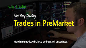 live day trading trades in premarket