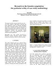 I would also recommend you find source a by following the link on the attached file, 'homelessness sources'. Pdf Research On The Homeless Population The Particular Utility Of Case Study Methodology Jill Pable Academia Edu