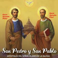 San pedro apóstol es el patrono de los pescadores. Dia De San Pedro Y San Pablo By Llevamos Salud