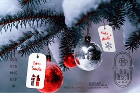Bulb, christmas icon in christmas clipart icons ✓ find the perfect icon for your project and download them in svg, png, ico or icns, its free! Christmas Gift Tags Svg 8 Label Svg Designs 411484 Svgs Design Bundles