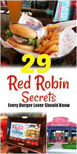19 Red Robin Rewards And Savings Tricks For Free Or Cheap Burgers Red Robin Recipes Red Robin Gourmet Burgers Food