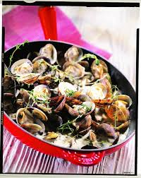 Mariniere De Palourdes Au Thym Recette Palourde Recette Palourdes Recettes De Cuisine