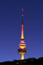 Telstra Tower Black Mountain Canberra Act Tower Famous Landmarks Landmarks