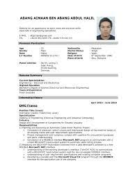 You can also read more on the best way to use our resume samples here. Example Of Resume Format For Job Resume Format