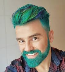 Don T Know If It S Real Or Photoshopped But It S Cool Mens Hair Colour Men Hair Color Hair Styles