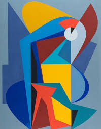 Colin Vian Gualtiero Nativi 1947 Geometric Painting Geometric Art Art Inspiration