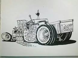 Johnny Jalopy Great Artist Art Cars Truck Art Cartoon Car Drawing