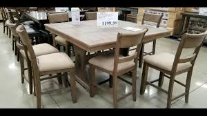 Costco Counter Height Dining Tables With 8 Chairs 999 1199 Youtube