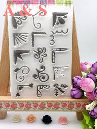 Martha stewart edge punch and corner punch. Corner Flower Transparent Clear Stamp Diy Silicone Seals Scrapbooking Card Making Photo Album Decoration Super Offer D44fb3 Goteborgsaventyrscenter