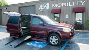 2008 Chevrolet Uplander Braunability Chevrolet Entervan A J Mobility