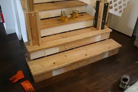 Fill any holes with wood filler or putty. Remodelaholic Walnut Stain At Last Stair Update