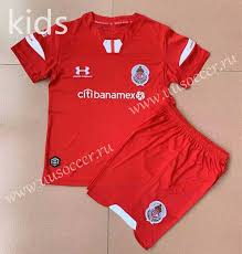 Please add the homepage on which the squad is supposed to be embedded. 2019 2020 Deportivo Toluca Fc Home Red Youth Kids Soccer Uniform Ay Deportivo Toluca Fc
