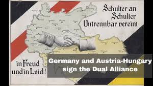 Exclusion from a united germany was a psychological shock for german austrians because their claim to leadership in the. 7th October 1879 Germany And Austria Hungary Form The Dual Alliance Youtube