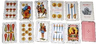 Traditionally, western playing cards are made of rectangular layers of paper or thin cardboard pasted together to form a flat, semirigid material. Playing Cards Spain