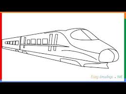 How To Draw A Train Step By Step Easy Youtube Train Coloring Pages Drawings Pictures To Draw
