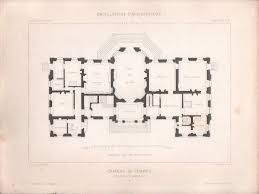 Chateau De Champs Sur Marne Ground Floor Plan Architectural Floor Plans Champs Sur Marne How To Plan