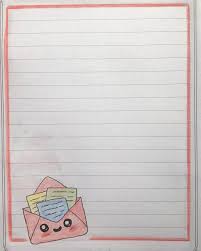 Pin By Bo12oki Ham On Dibujos Paper Art Design Page Borders Design Colorful Borders Design