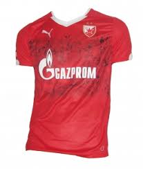 Verwendung in wappen und auf flaggen. Roter Stern Belgrad Trainingshorts Puma Grey