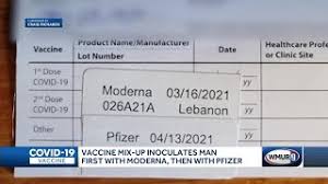 Lookup option, enter the lot number, and the expiration date will be displayed. Vaccine Mix Up Inoculates Man With Moderna First Then Pfizer Youtube