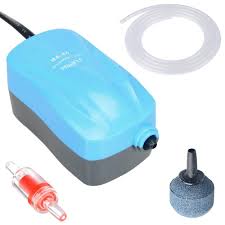 Pawfly Ma 60 Quiet Aquarium Air Pump For 10 Gallon With Accessories Air Stone Check Valve And Tube 1 8 L Min Pawfly Aquarium Air Pump Air Pump Aquarium Pump