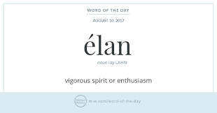 Word Of The Day Elan French Words With Meaning Uncommon Words Cool Words