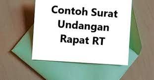 Kelurahan pilang selatan kecamatan laren. 3 Contoh Surat Undangan Rapat Rt Sederhana