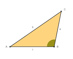 Das nebenstehende dreieck ist ein stumpfwinkliges dreieck, weil der winkel größer als 90° ist. Stumpfwinkliges Dreieck Matheretter