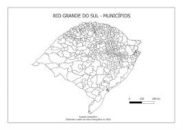 A única porção elevada, com mais de 600m de altitude, no nordeste, compreende 11% da superfície total. Mapa Do Rio Grande Do Sul Cidades Tipos De Mapa E Curiosidades