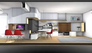La Maison France 5 Changer Creer Un Bureau Console Tv Entre Une Entree Et Un Sejour Maison France 5 Maison Meuble Salle A Manger