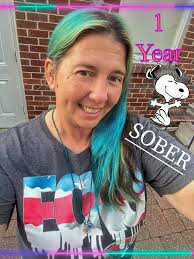 Celebrating one year and nine days of sobriety