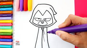 Como Dibujar A Raven De Los Jovenes Titanes En Accion Youtube Aprende los pasos para hacer dibujos tribales. como dibujar a raven de los jovenes titanes en accion