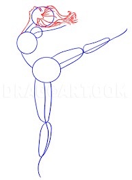 Draw outlines for arms, hands, legs & feet. How To Draw A Ballerina Step By Step Drawing Guide By Dawn Dragoart Com