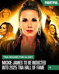 Mickie James is going to be inducted into the TNA Hall of Fame 👏👏👏
