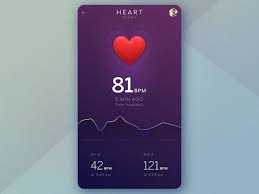 The heart rate monitor app is available in more than 20. Heart Rate Tracking App Heart Rate App Medical App Tracking App