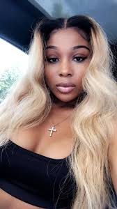How can i go from black to blonde hair? Pin By Ray On Screenshots Dark Roots Blonde Hair Blonde Hair With Roots Blonde Weave