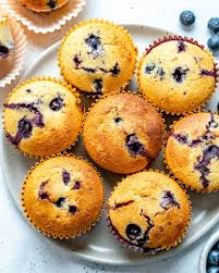 Beat together butter and sugar until creamy. Gluten Free Lemon Blueberry Muffins Healthy Fitness Meals