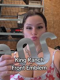 Metal King Ranch Emblem