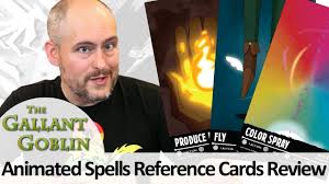 Animated Spell Reference Cards From The Deck Of Many Review Youtube